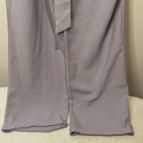 Superdown- “Gloria” Flutter Sleeve Full Length Jumpsuit in Lavender- Size Medium - Picture 7 of 12
